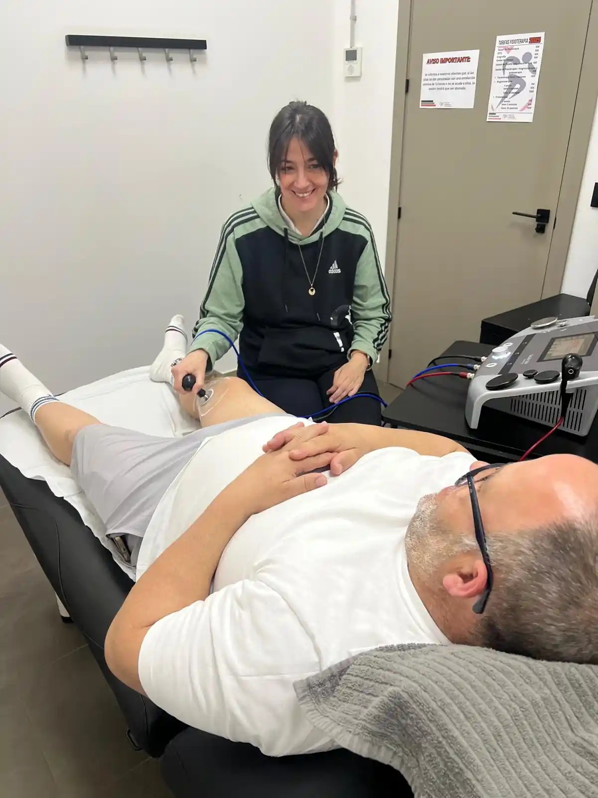 Tratamiento de fisioterapia en Health and Motion